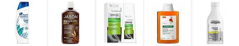 Рейтинг лучших шампуней от перхоти