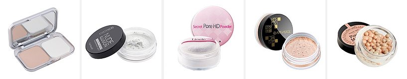 Рейтинг лучших пудр для лица