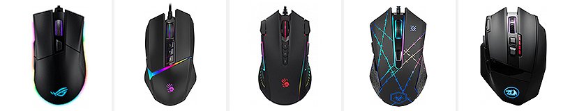 Рейтинг лучших игровых мышек